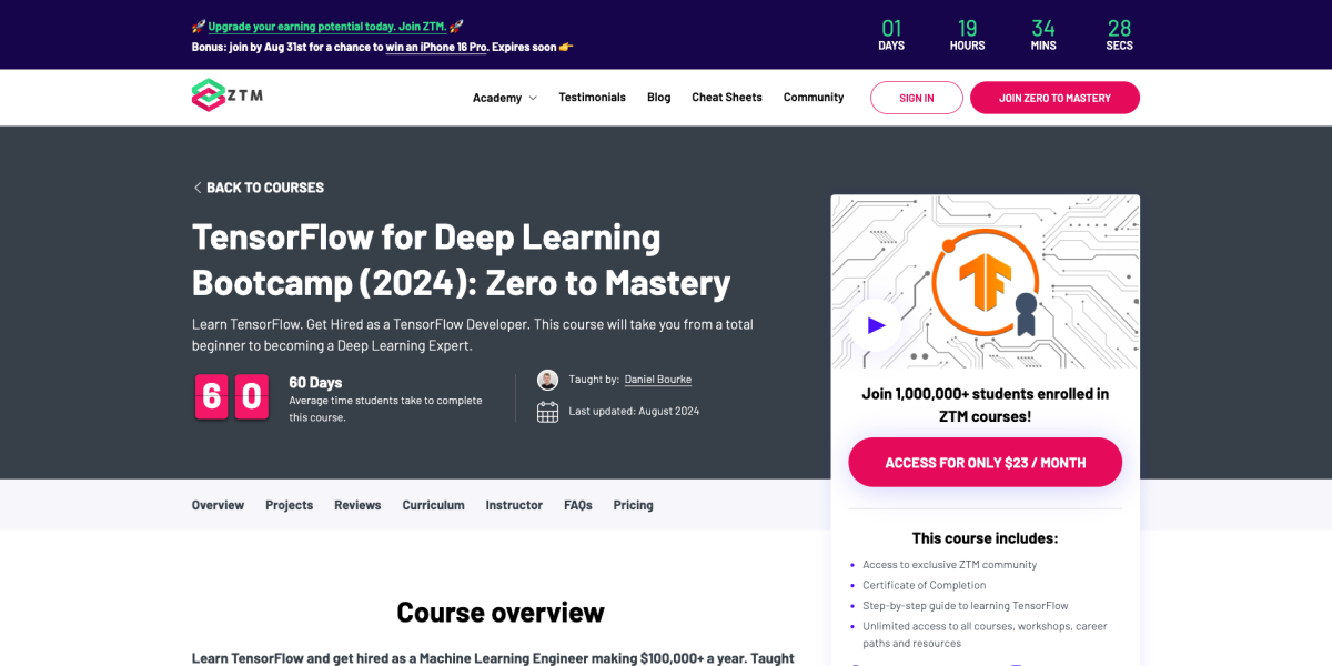 TensorFlow深度学习:从入门到精通的完整指南 - 懂AI