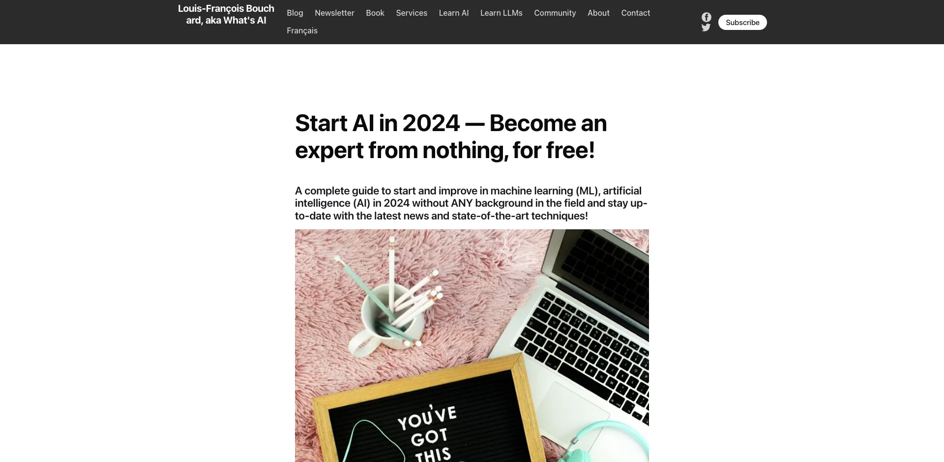 start-machine-learning