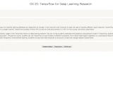 Stanford TensorFlow 教程:深度学习研究的实用指南